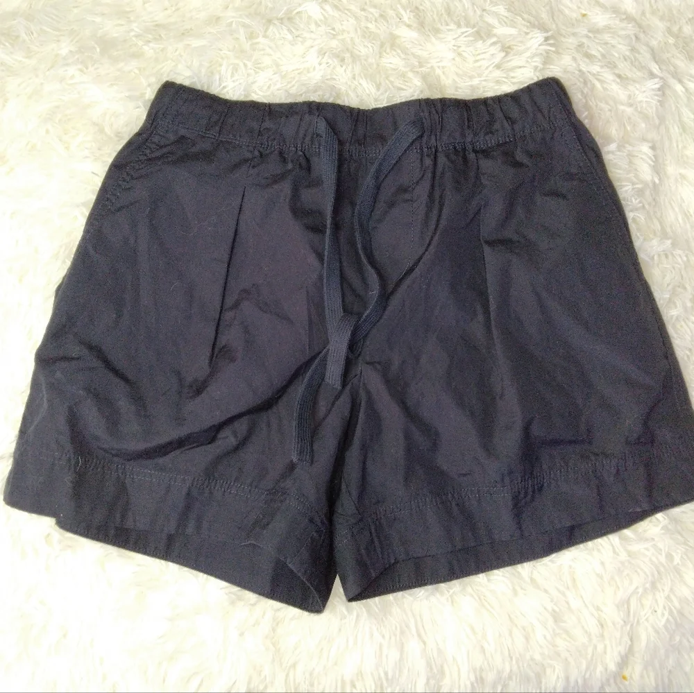 Vince Front Pleated Drawstring Pull On Shorts Size S